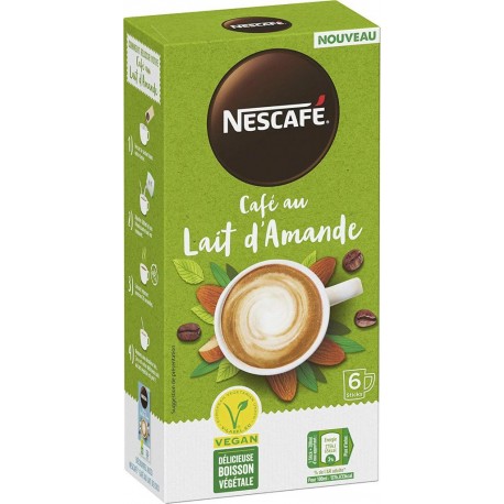 Nescafé Café Au Lait d'Amande - x6 96g