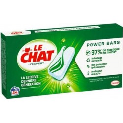 Le Chat Lessive l'expert power bars x24