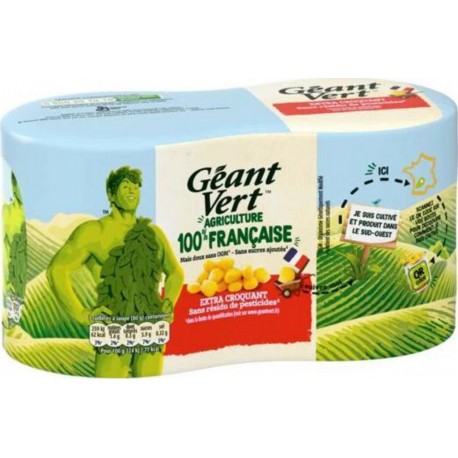 Géant Vert Geant Vert Maïs doux extra croquant x2 285g