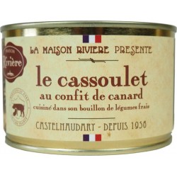 Maison Riviere Plat cuisiné cassoulet confit canard 420g