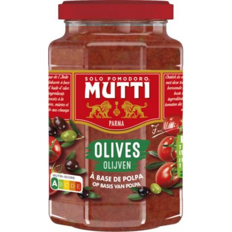 Mutti Sauce tomate aux Olives 400g