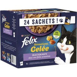 Felix Sensation en gelée Sélection mixte 24x85g