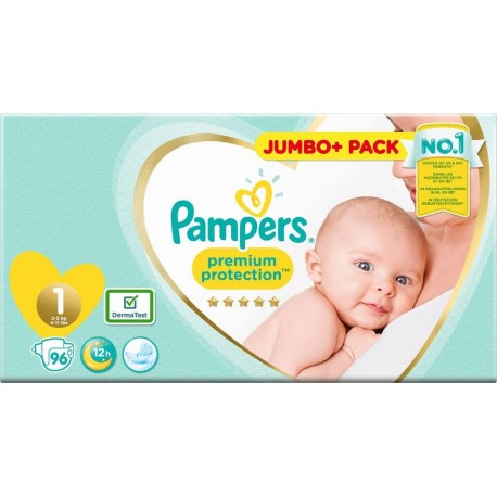 Pampers Couches Premium T1 x96