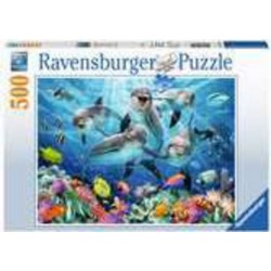 Ravensburger Puzzle 500 pièces - Dauphins sur le récif de corail