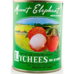 MOUNT ELEPHANT Lychees au sirop 56g