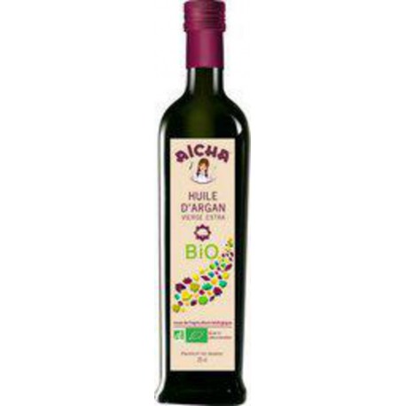 AICHA Huile d'argan vierge extra bio 25cl