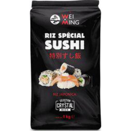 WEI MING Riz japonica spécial sushi 1Kg