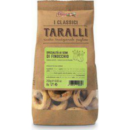 PUGLIA SAPORI Taralli crackers au fenouil 250g