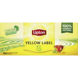 LIPTON Yellow label thé noir origine Kenya