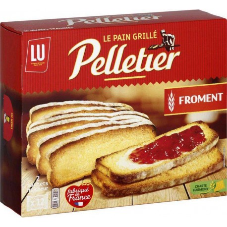 Pelletier Pain grillé au Froment x24 500g (lot de 6)