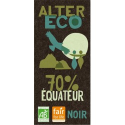 ALTER ECO CHOCONR EQUATEUR 70% 100g