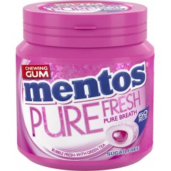 Mentos Chewing-gum Pure Fresh Bubble Fresh x50 100g