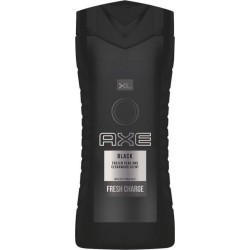 Axe Gel Douche Homme XL Black Frozen Pear and Cedarwood Scent 400ml (lot de 3)