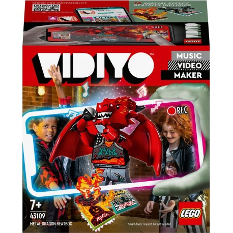 LEGO VIDIYO 43109 Metal Dragon BeatBox Music Video Maker dès 7 ans