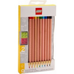 LEGO papeterie Crayons de Couleurs avec Embout Fantaisie