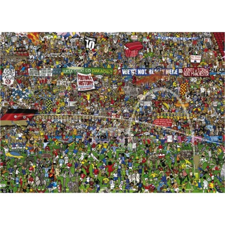 Heye Puzzle 3000 pièces : Histoire du Football : edition Spéciale