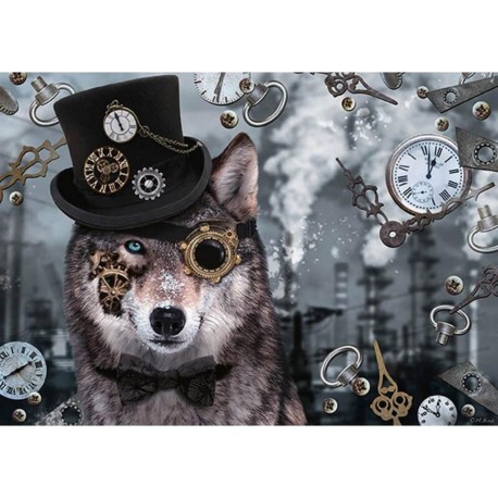 Schmidt Puzzle 1000 pièces : Steampunk : Loup