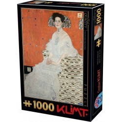 DToys Puzzle 1000 pièces : Fritza Riedler, Gustav Klimt
