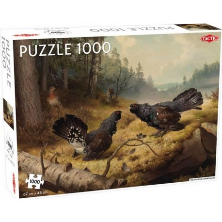 Tactic Puzzle 1000 pièces : Combattre le Grand Tétras