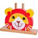 CLASSIC WORLD Jouet bébé Puzzle en bois vertical Lion Classic World