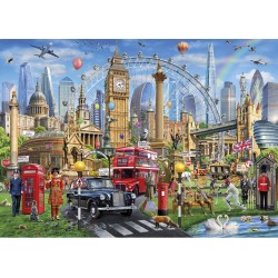 Gibsons Puzzle 1000 pièces : L'appel de Londres