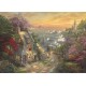 Schmidt Puzzle 3000 pièces : Hameau du phare, Thomas Kinkade