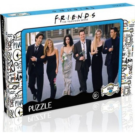 WINNING MOVES Puzzle 1000 pièces mariage Friends