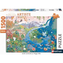 RAVENSBURGER Puzzle Nathan 1500 pièces Jardin enchanté / Peggy Nille