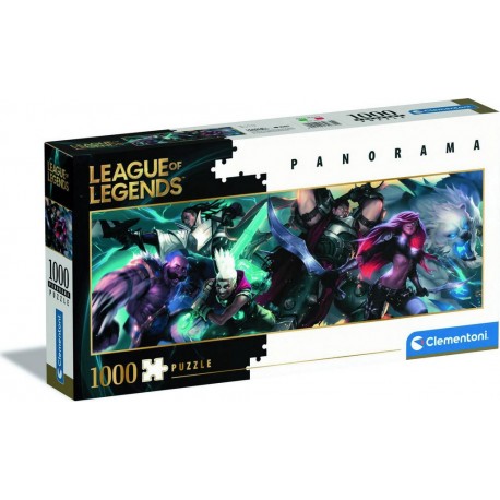 CLEMENTONI Puzzle panorama 1000 pièces League of legends