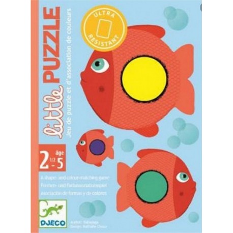 Djeco Jeux de carte des tout petits Little Puzzle