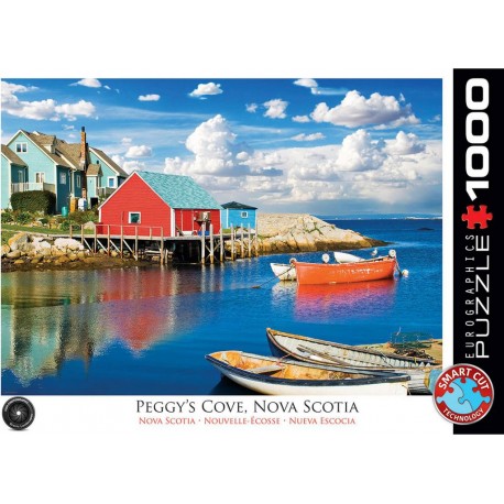 Eurographics Puzzle 1000 pièces : Peggy's Cove, Nouvelle-Ecosse