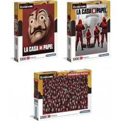 CLEMENTONI Puzzle La Casa de Papel 1000 pièces