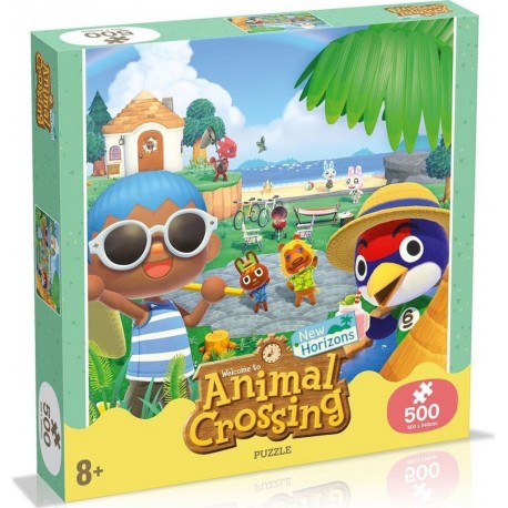 WINNING MOVES Puzzle Animal Crossing New Horizons 500 pièces