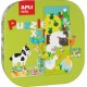 Apli Agipa Puzzle XXL La ferme 12 pieces