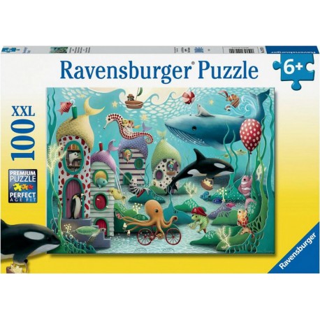 RAVENSBURGER Puzzle 100 pieces xxl merveilles sous marines