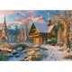 KS Games Puzzle 1000 pièces : Vacances d'hiver