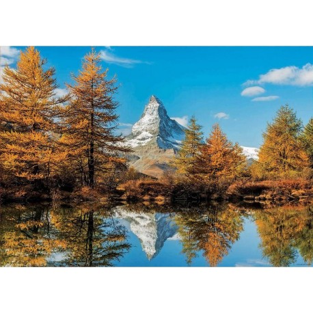 EDUCA Puzzle 1000 pièces : Mont Cervin en Automne