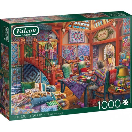 Puzzle 1000 pièces : La boutique d'édredon