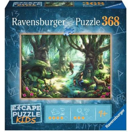 RAVENSBURGER Escape Puzzle Kids Magic Forest Contour pour puzzle 368 pieces