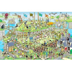 Jumbo Puzzle 1500 pièces : Jan Van Haasteren : Highland Games