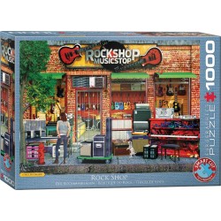 Eurographics Puzzle 1000 pièces : Magasin de rock