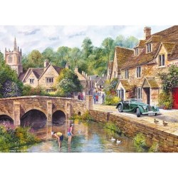 Gibsons Puzzle 1000 pièces Le village de Castle Combe