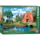 Eurographics Puzzle 1000 pièces : La grange rouge