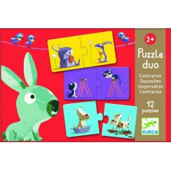 Djeco Puzzle Duo Contraires