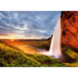 Heye Puzzle 1000 pièces : Chute d'eau de Seljalandsfoss, Islande