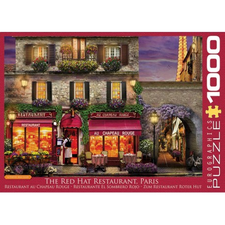 Eurographics Puzzle 1000 pièces : Restaurant au château rouge