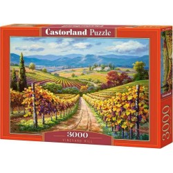 Castorland Puzzle 3000 pièces : Vineyard Hill