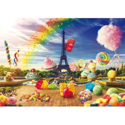 Trefl Puzzle 1000 pièces : Funny Cities : Sweet Paris