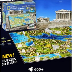 4d cityscape Puzzle 4D GRECE ANTIQUE National Geographic 4DCityScape