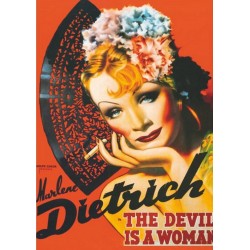 DToys Puzzle 1000 pièces Vintage Posters : Marlene Dietrich Le diable est une femme